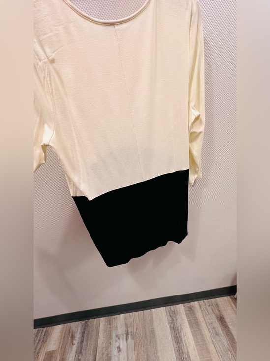 J. Jill Tops - J Jill Colorblock Cream and Black Women’s Top